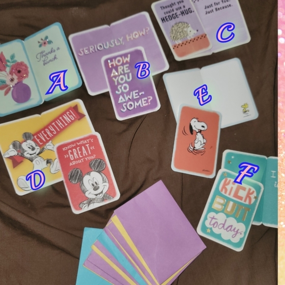 New!!! Teeny tiny Greeting cards!! Adorable - Picture 15 of 16